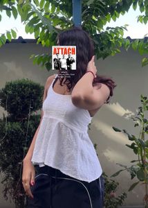 white Into Western Top