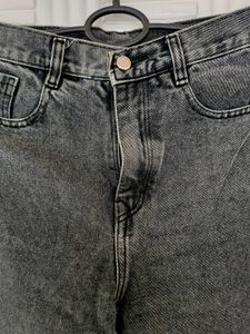Dark Gray Baggy Jeans