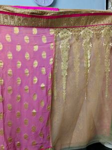 Saree with blouse