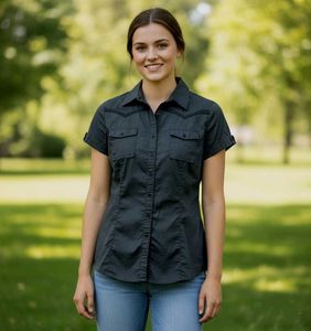 Black Western Style Shirt