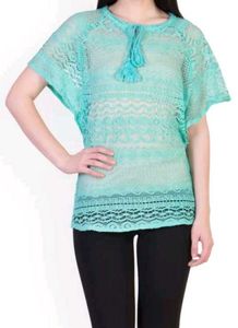 Sea Green Lace Top