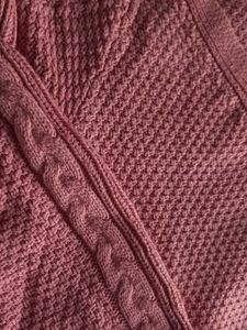 Roxy Sweater Dress In Dusty Pink