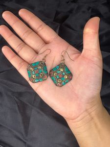 Boho Turquoise Earrings