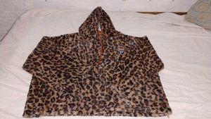 Leopard Print Hoodie