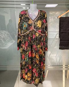 Floral Print Dress & Pants Set