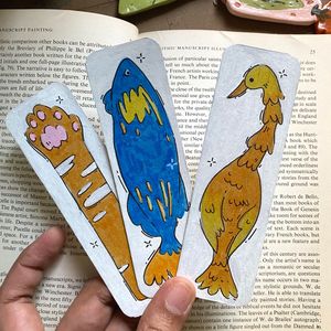 Handmade Animal Bookmarks