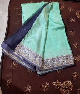 Pure silk readymade saree
