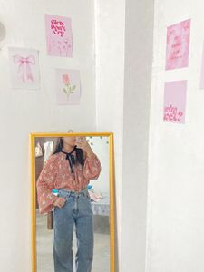 SALE:- Korean Floral Print Shirt