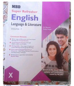 Class 10 English Volume 1 Language