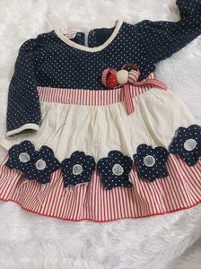 Polka Dot &amp; Striped Baby Dress