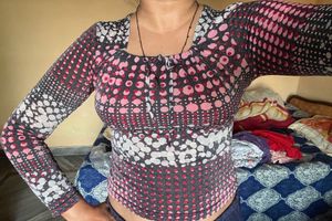 PINK MULTI TOP