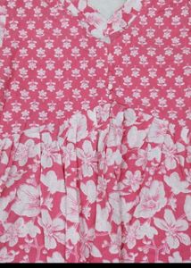 Floral Print short kurta