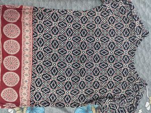 Patterned Short Kurti
