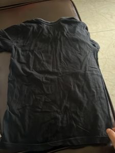 Black T-shirt with Colorful Graphic