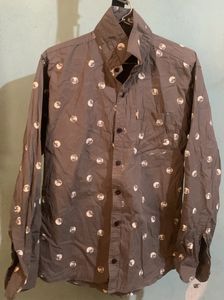 Printed Design Full Sleeves Shirt For Mens