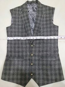 Check Brown 3 Piece Suit