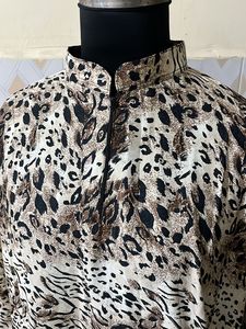 Printed Abaya