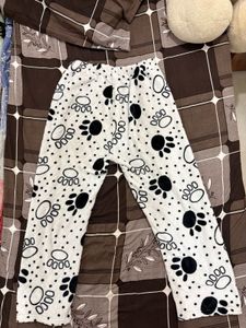 Cozy Paw Print Lounge Pants