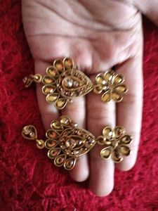 Golden Colour Necklace Set