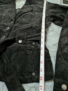 Velvet Belted Jacket