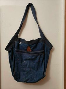 Denim Shoulder Bag