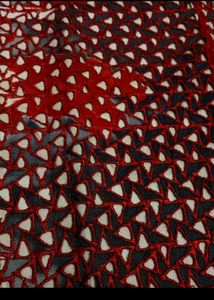 Red &amp; White Kurti Set