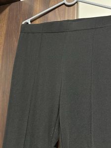 Black Straight Leg Trousers