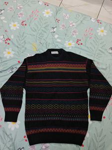 Vintage Patterned Sweater