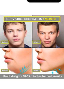 Jawline Exerciser Jaw Face Tool Double Chin Reducer for Women Face Fat Reducer Jaw Exerciser for Men Jawline Shaper Slim and Tone Your Face