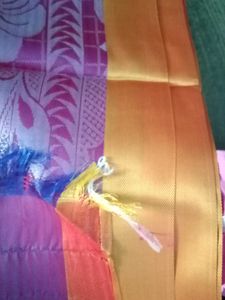 Elegant Purple Silk Saree