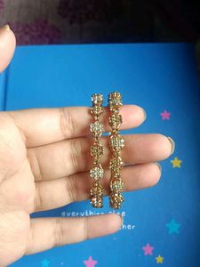 Set Of 2 Diamond Bangle