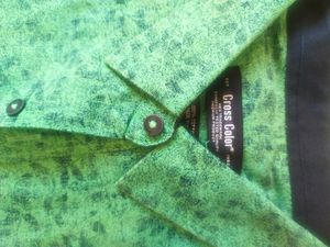 Cross Color Green Shirt