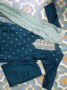 Elegant Embroidered Kurta Set