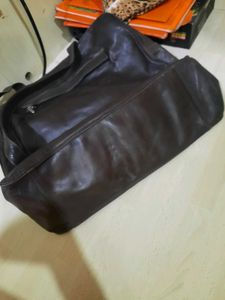 Kipling Brown Leather Shoulder Bag