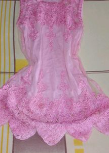 🌷 pretty Pink Lace Top🌷