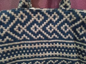 HNM JACQUARD WEAVE BAG