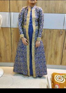 Stylish Heavy Work Shrug And Kurta