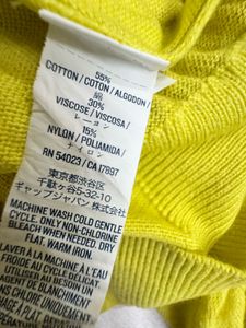 Neon Yellow Cardigan