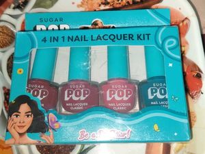Sugar Pop 4-in-1 Nail Lacquer Kit