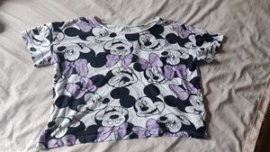 Two Crop T-shirt 💜💗