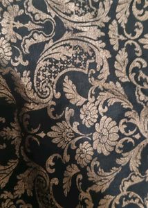 Golden Floral Dress