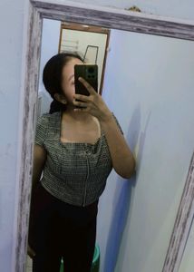 Black&amp;White Chain Up Top