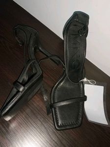 Mango Strappy Heels