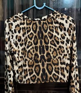 Leopard Printed Top
