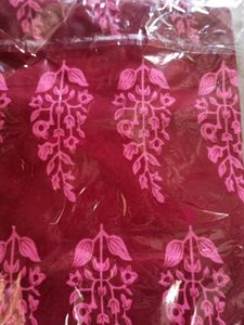 Red Crepe Kurti