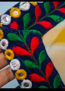 💛💙New Saree for NU YR💥