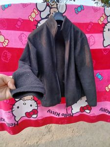 Classic Black Zip-Up Jacket