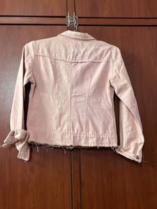 Pink Denim Jacket