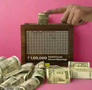 1 Lakh Savings Goal Tracker Box