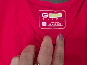 NEW GoColors Red Kurti Slip